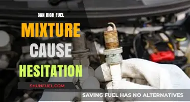 Rich Fuel Mixture: A Hidden Culprit Behind Engine Hesitation?