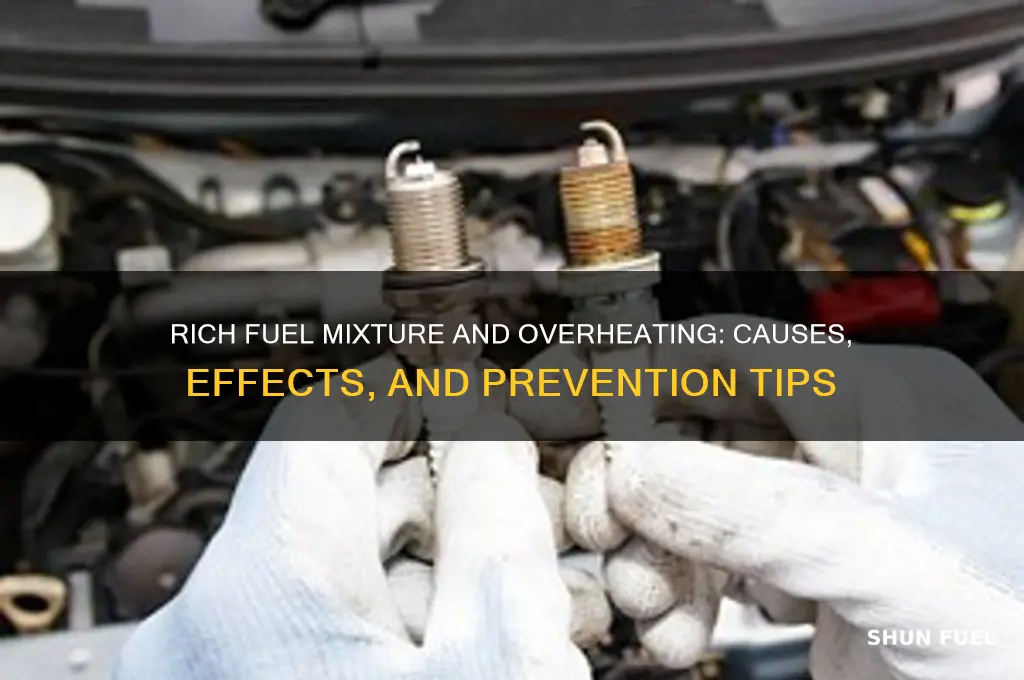 can rich fuel mixture cause overheating