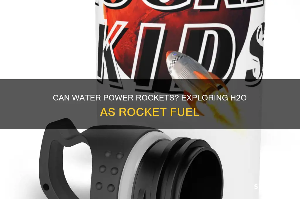 can rocket fuel be made from water