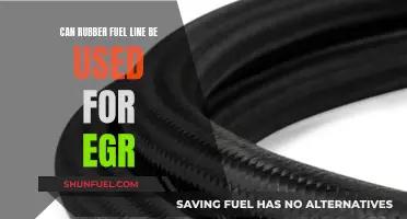 Fuel Line Flexibility: EGR Use for Rubber Lines