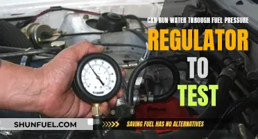 Testing Fuel Pressure Regulators with Water