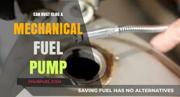 Rust and Mechanical Fuel Pumps: Can Corrosion Cause Clogging Issues?