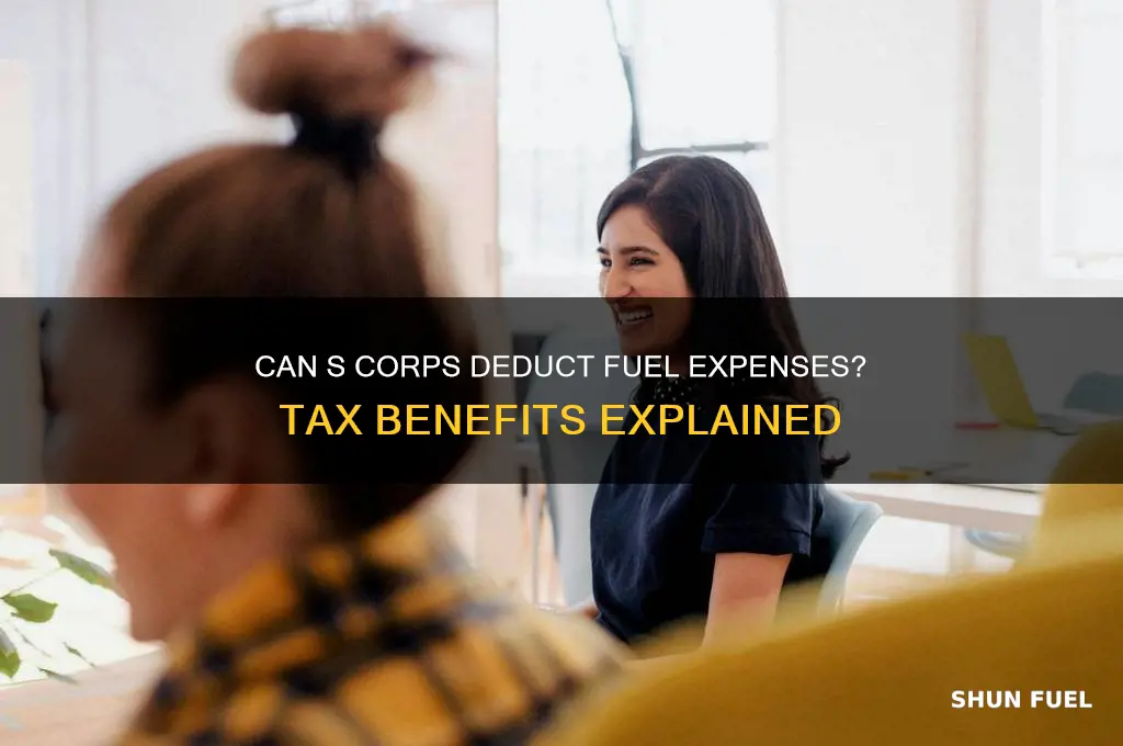 can s corps deduct fuel