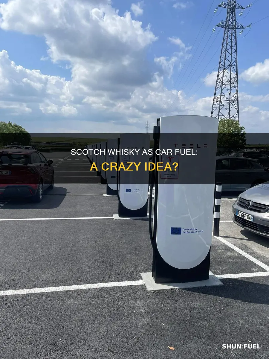 can scotch be used to fuel a car