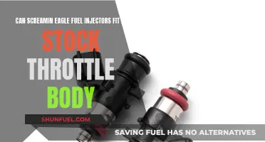 Fuel Injector Fit: Stock Throttle Body and Screamin' Eagle