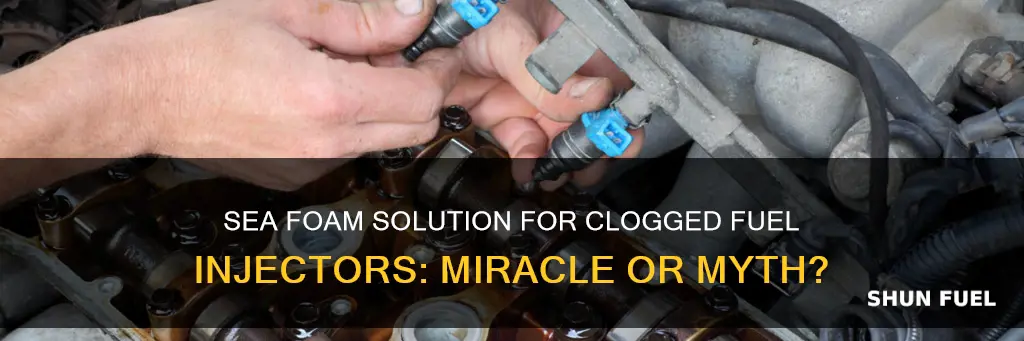 can sea foam jelp clogged fuel injectors