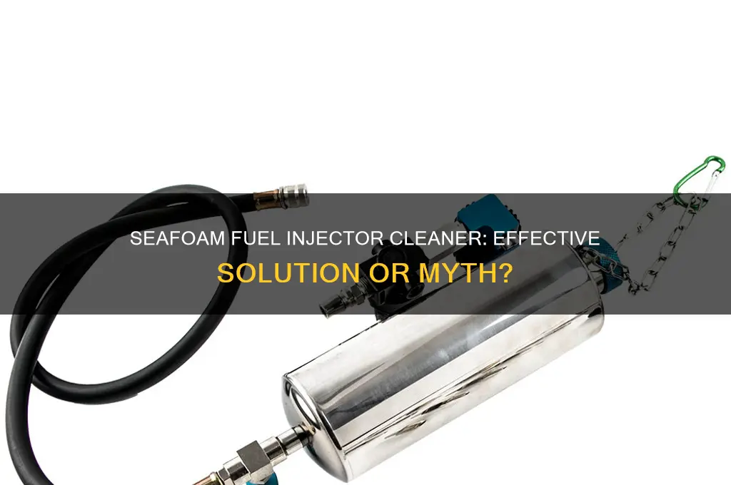 can seafoam clean fuel injectors