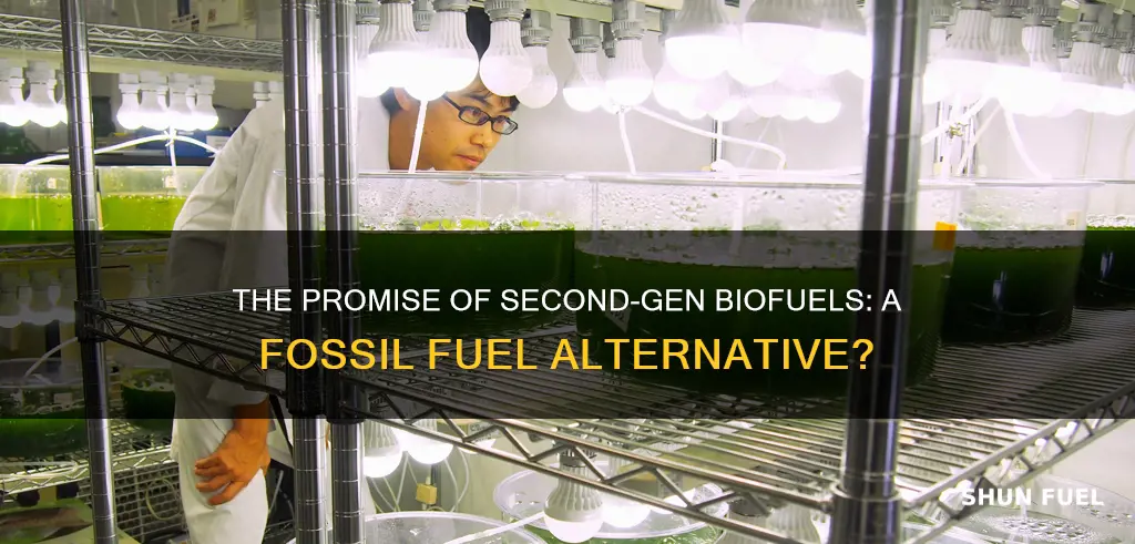 can second generation biofuels replace fossil fuels