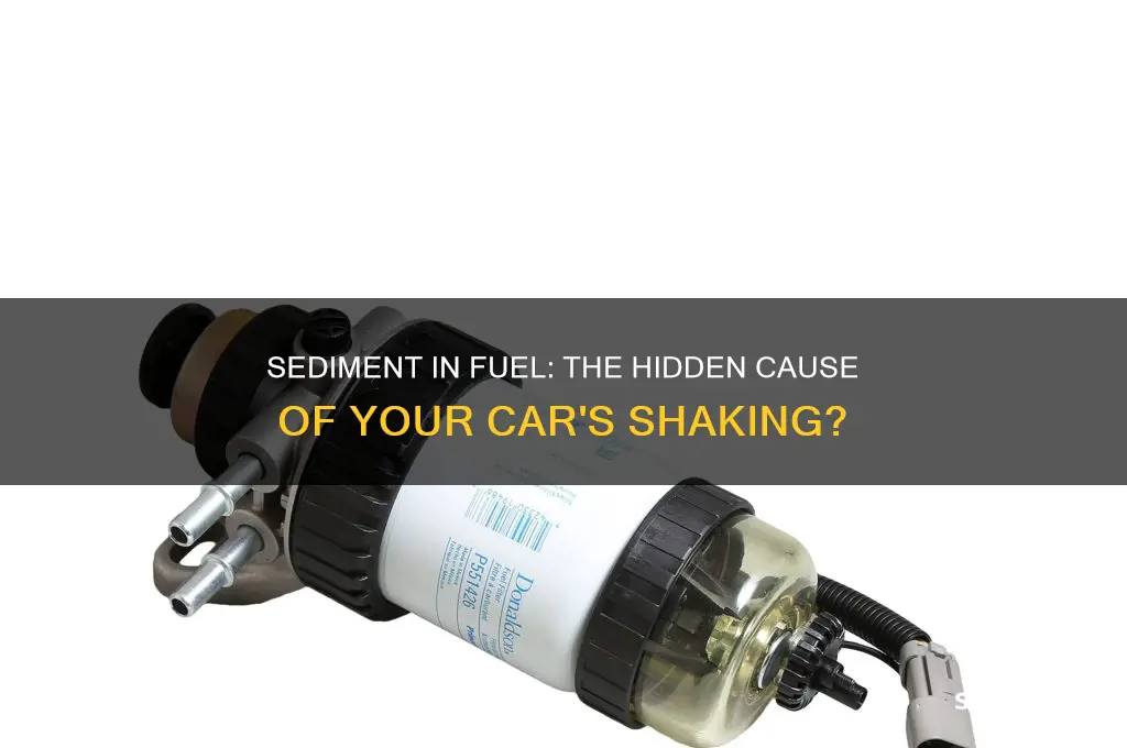 can sediment in the fuel cause carto shake