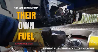 Can Semi Drivers Pump Their Own Fuel? Legal and Practical Insights