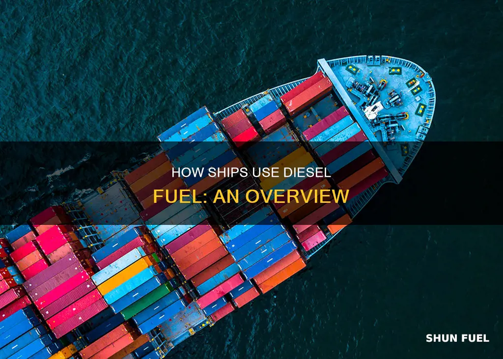 can ships use diesel fuel