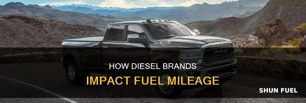 can some diesel brands give better fuel mileage