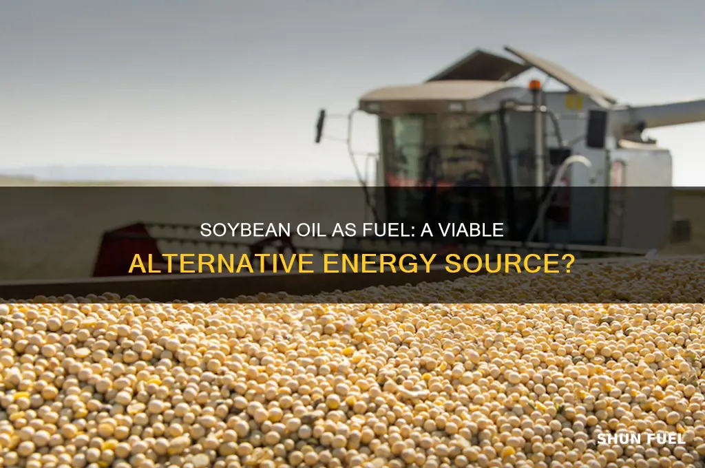 can soybean oil be used as fuel