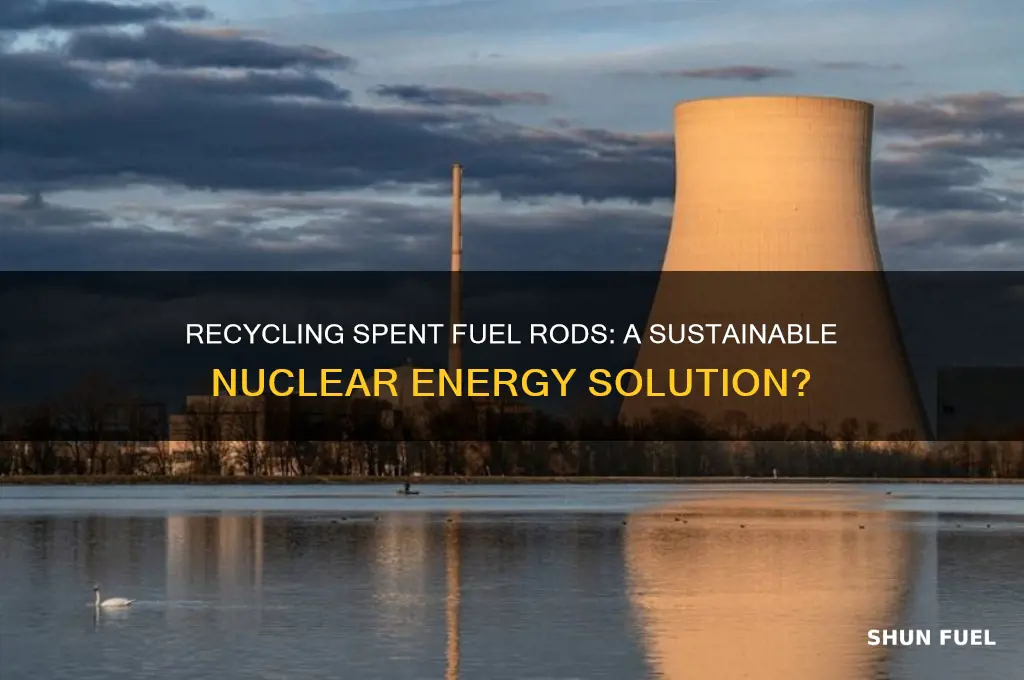 can spent fuel rods be recycled
