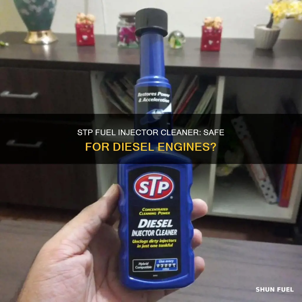 can stp fuel injector cleaner be used in diesel
