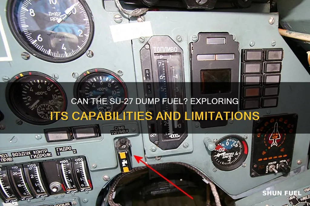 can su 27 dump fuel