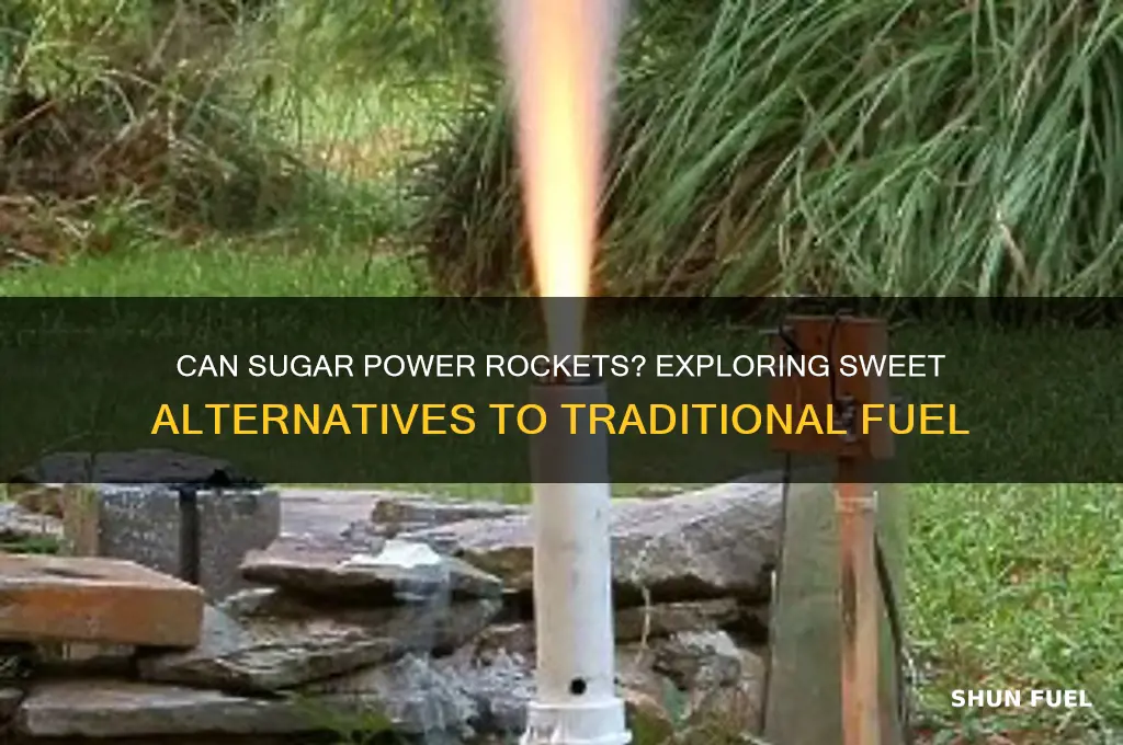 can sugar be used as rocket fuel