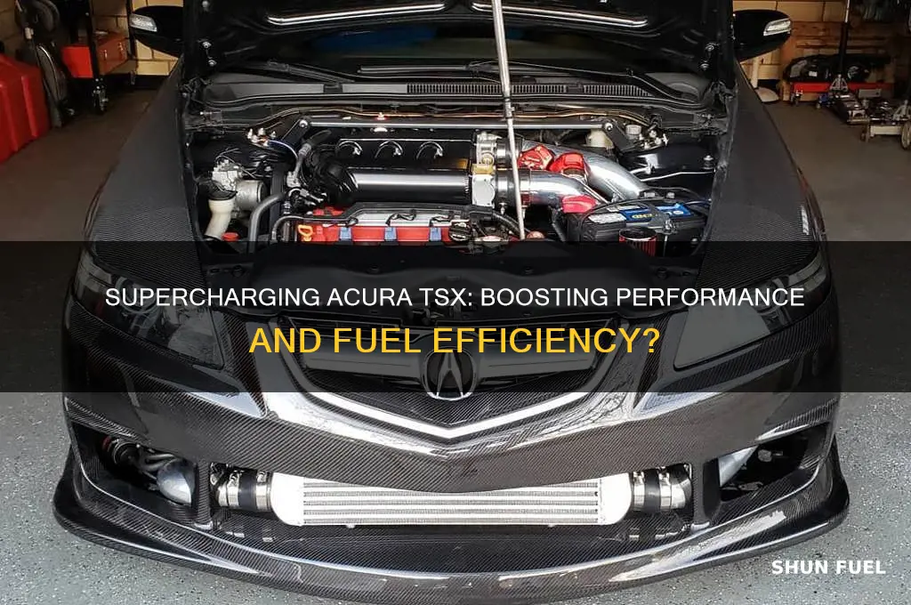 can supercharging acura tsx improve fuel economy