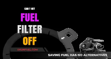 Stuck Fuel Filter: What to Do?