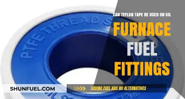 Using Teflon Tape on Oil Furnace Fuel Fittings: Safe or Risky?