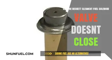Beckett CleanCut Fuel Solenoid Valve Won't Close: Troubleshooting Tips
