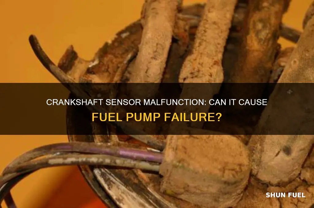 can the crankshaft sensor prevent fuel pumpfrom working