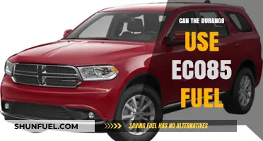 Can the Dodge Durango Run on Eco-Friendly E85 Fuel?