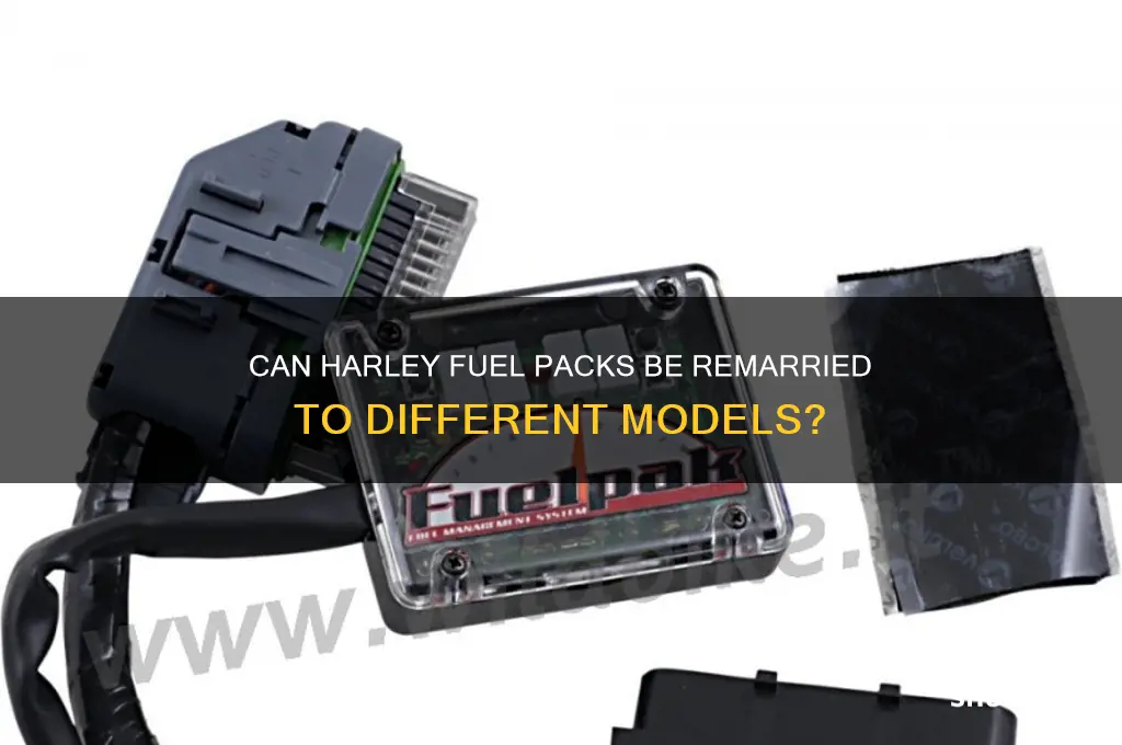 can the fuel pack be married to another harley