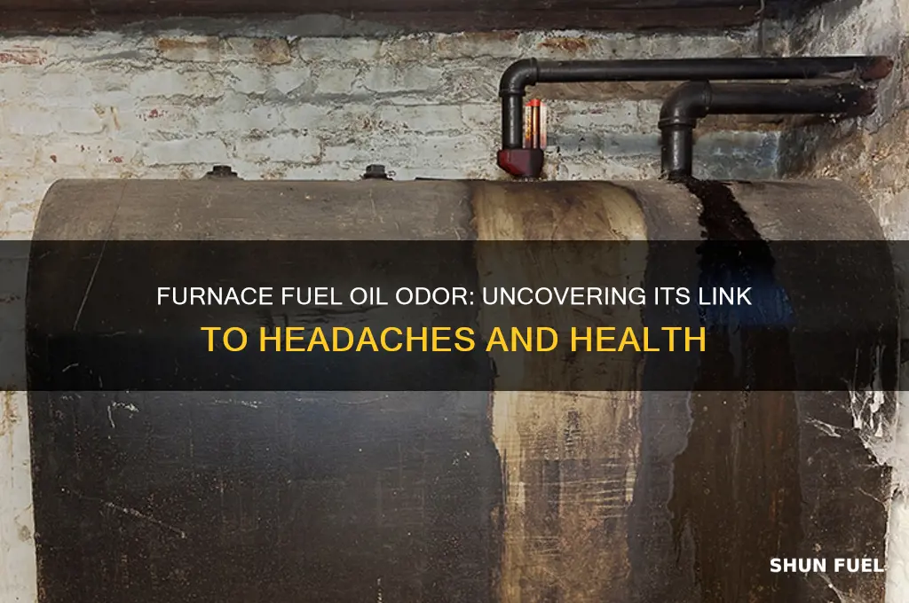 can the smell of furnace fuel oil cause a headache