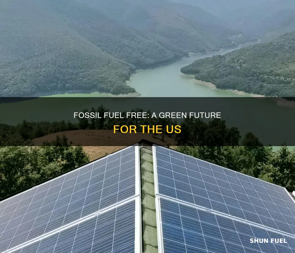 can the united states lower their dependance on fossil fuel