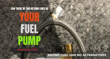 Fuel Pump Efficiency: Double Return Lines