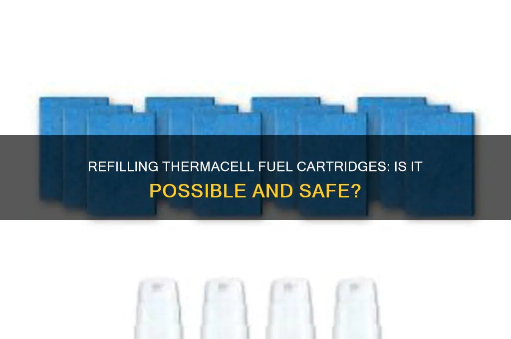 can thermacell fuel cartridges be refilled