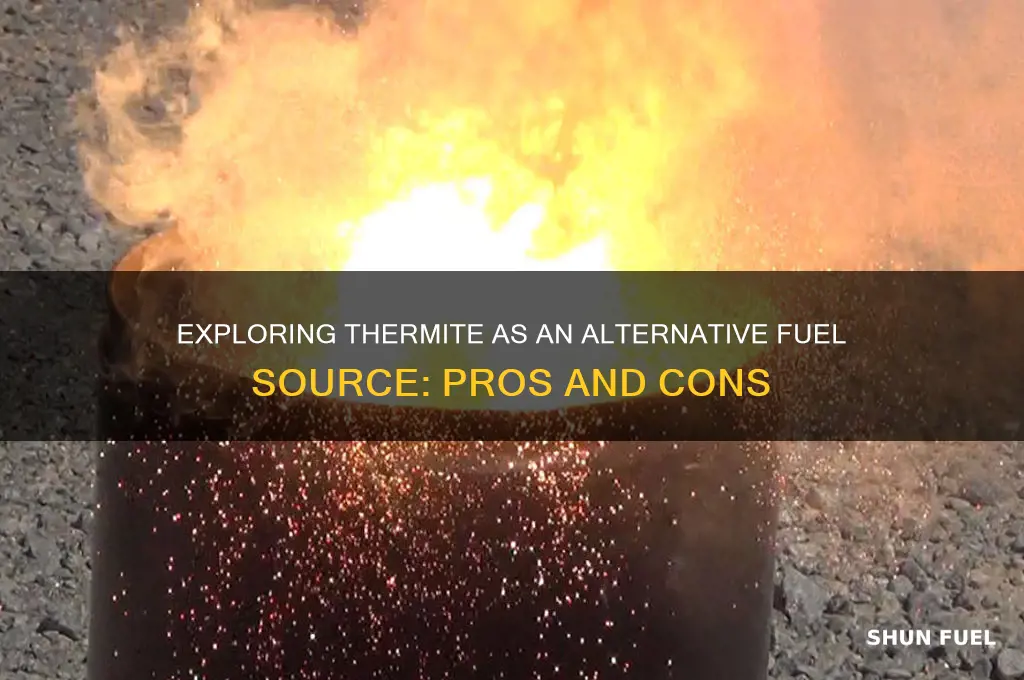 can thermite be used for fuel