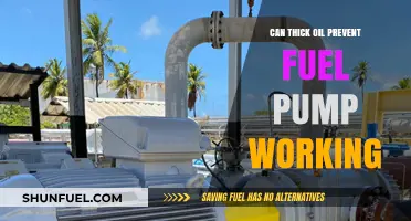 Thick Oil and Fuel Pumps: Can Viscosity Cause Operational Issues?