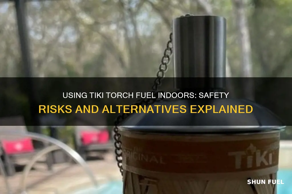 can tiki torcb fuel be used inside
