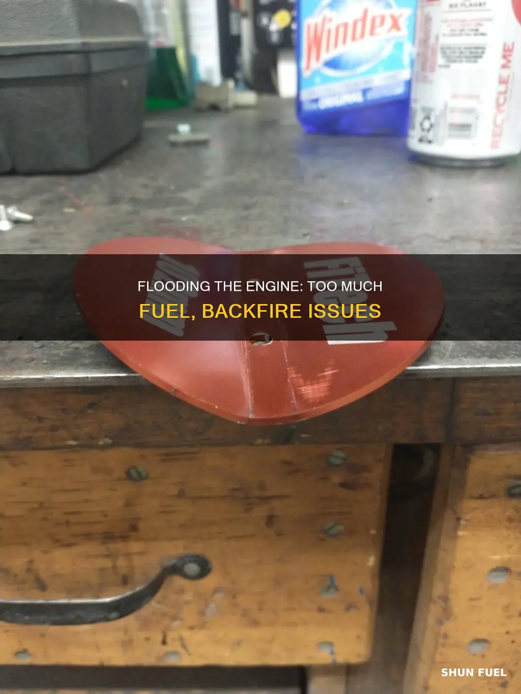 can too much fuel cause backfire