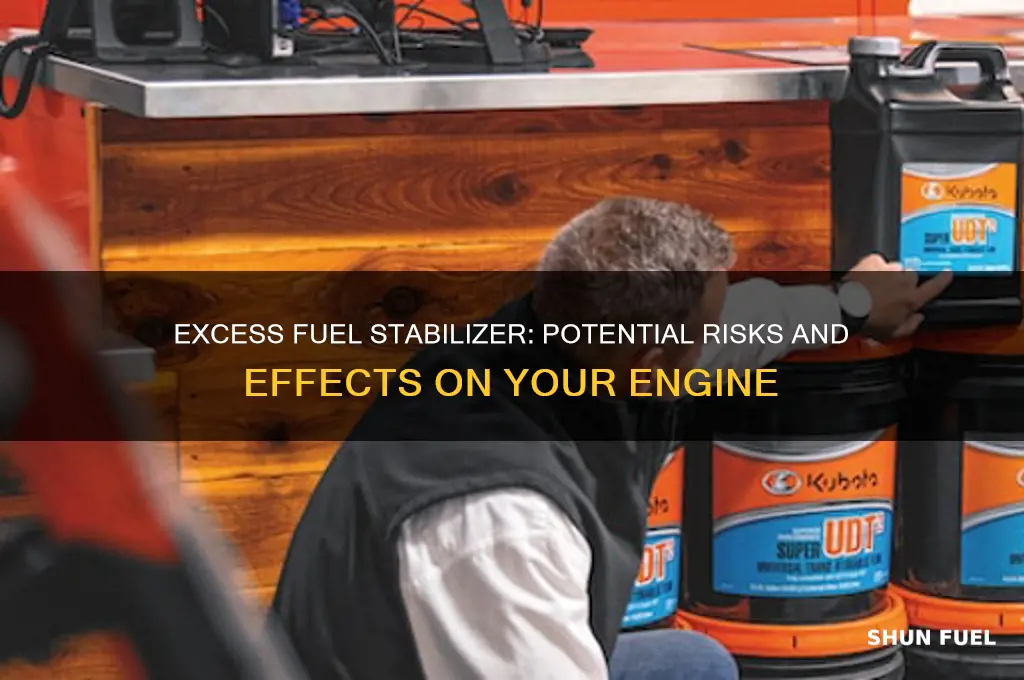can too much fuel stabilizer be bad