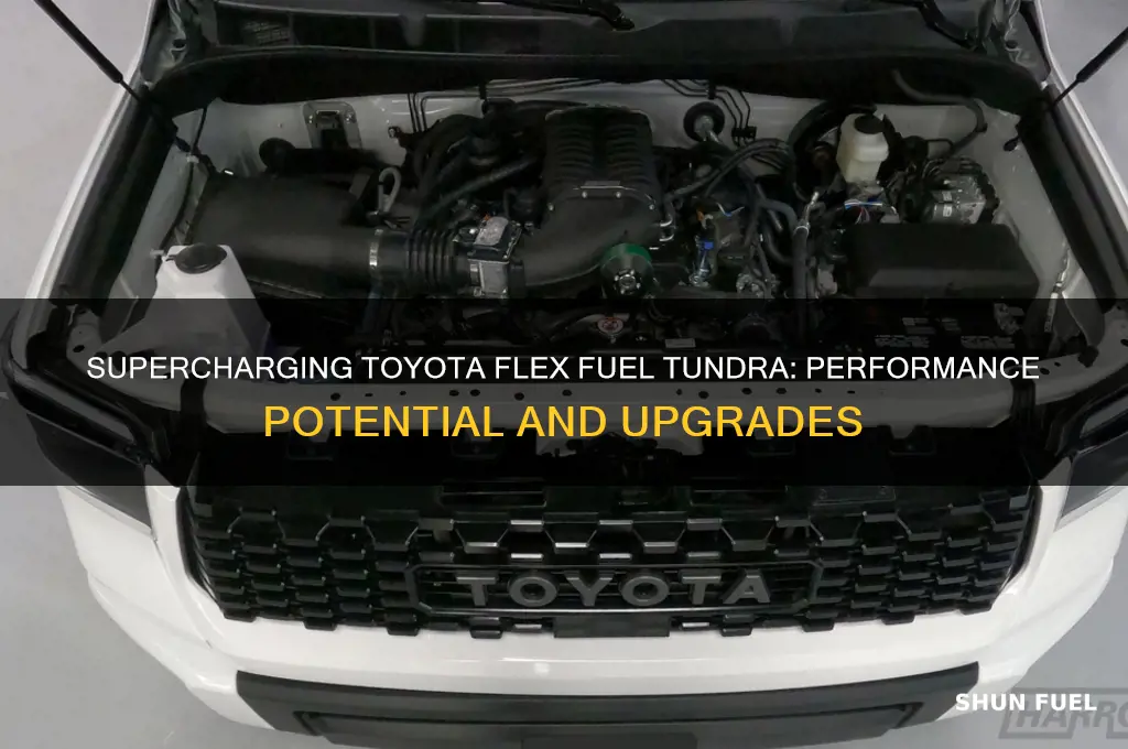 can toyota flex fuel tundra be supercharger