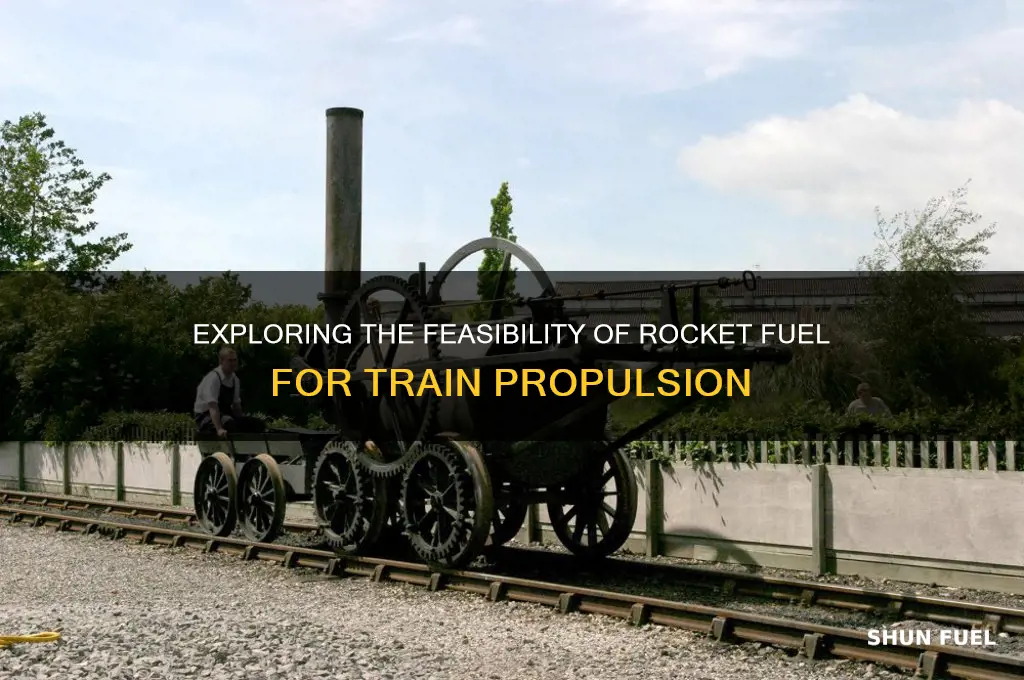 can trains use rocket fuel