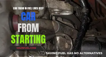 Trash in Fuel Lines: Why Your Car Won't Start