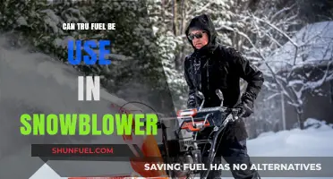 Can TruFuel Safely Power Your Snowblower in Winter Conditions?
