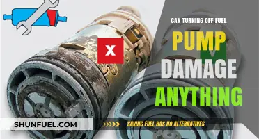 Turning Off the Fuel Pump: Potential Risks and Consequences Explained