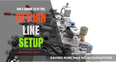 How to Modify TD 42 Fuel Return Line Setup