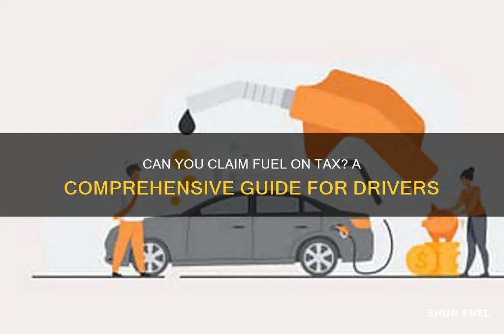 can u claim fuel on tax