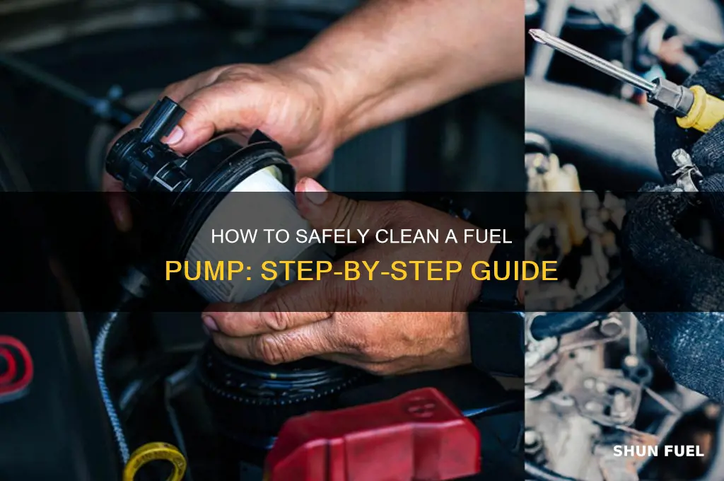can u clean a fuel pump