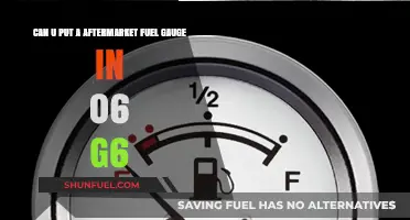 Upgrading Your 06 G6: Installing an Aftermarket Fuel Gauge Guide