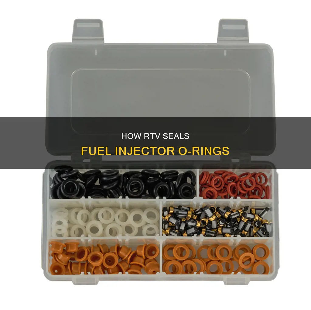 can u put rtv on fuel injector o ring replacement