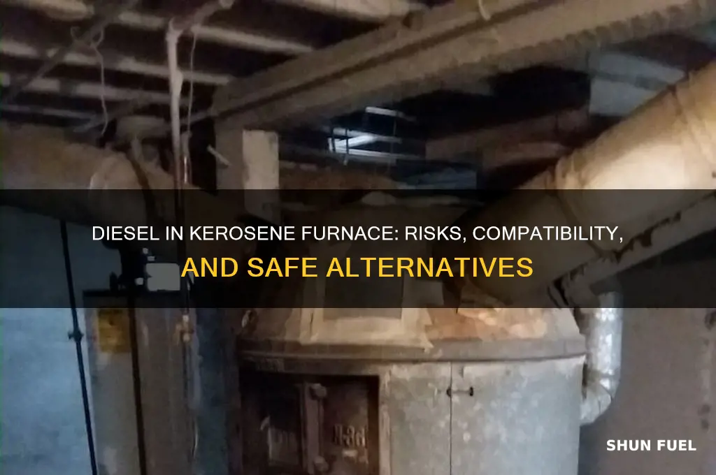 can u use diesel fuel in a kerosene furnace