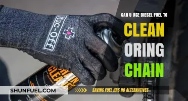 Clean Your O-Ring Chain with Diesel Fuel
