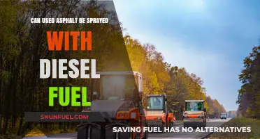 Recycling Asphalt: Diesel Spraying Method Explored